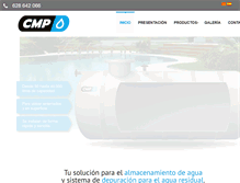 Tablet Screenshot of cmpspain.com
